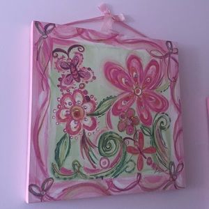 Butterflies canvas set